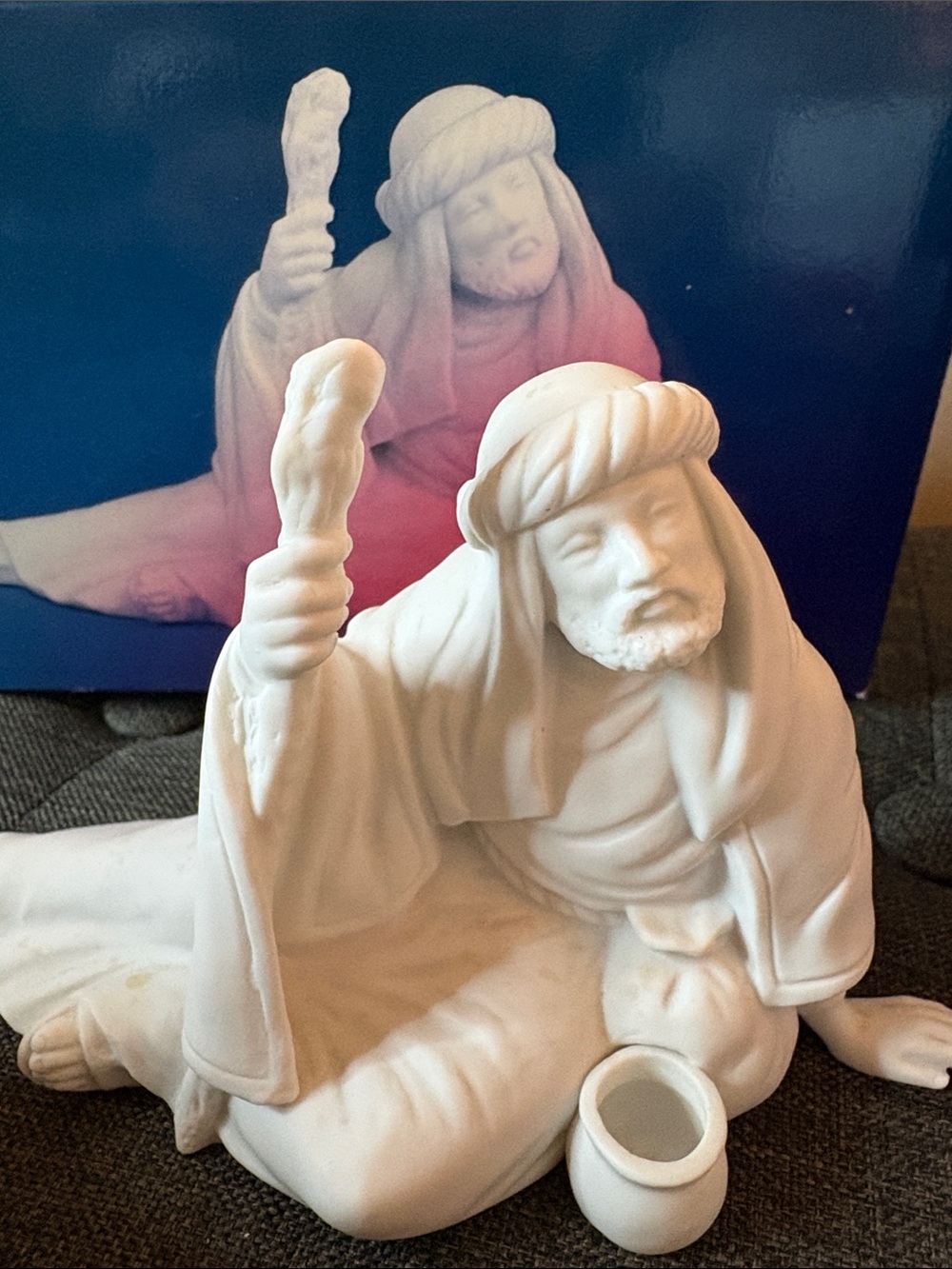 Avon The Poor Man Figurine (Nativity Collectibles) Holiday Decor